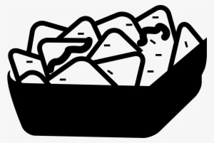 Png File Svg - Nachos Black And White Png #4352151