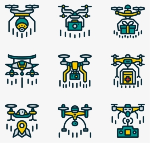 Drone - Flat Icon Franchising #4353865