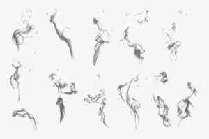 Gray Smoke Transparent Element - Cigarette #4353941