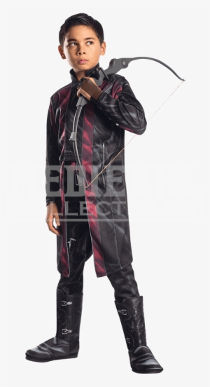 Boys Age Of Ultron Deluxe Hawkeye Costume - Hawkeye Avengers Costume Boy #4354990