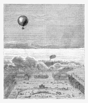 File - La Nature - 1878 - S2 - P317 Ballon Giffard - Hot Air Balloon #4355248
