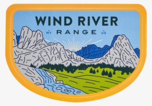 Sendero Wind River Range Sticker - Wind River Range Sticker #4355639