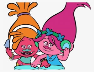 Poppy Clipart Poppy Troll Head - Dj Suki And Poppy #4355878