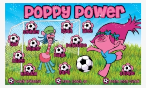 3'x5′ Vinyl Banner Poppy Power - Vinyl Banners #4356009