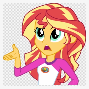 Download Mlp Eg Sunset Shimmer Png Clipart Sunset Shimmer - Human Sunset Shimmer And Twilight Sparkle #4356473