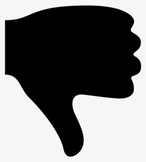 Thumbs Down Icon - Thumbs Down Icon Black #4357516
