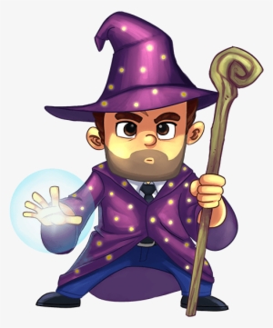 Wizard Outfit - Cartoon #4357635