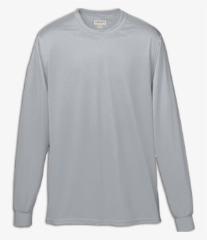 A788 Wicking Augusta Long Sleeve Shirt - Wool Long Sleeve Shirt Png #4358044