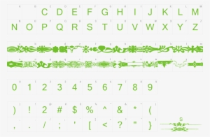 Font Dividers Preview - Destiny 2 Font #4358246