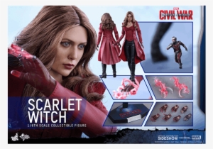 1 Of - Scarlet Witch Civil War Hot Toys #4359177