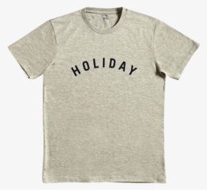 Unisex Holiday Navy Logo T Shirt - Saint Heron Shirt #4359431