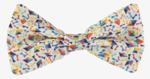 Jasper Liberty Bow Tie, Dancing Kites Blue - Paisley #4361409