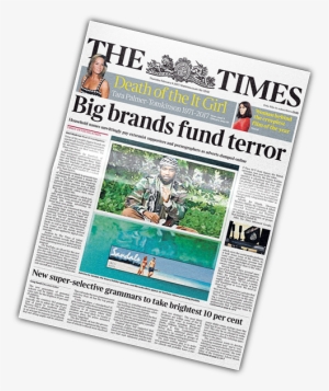 The Times - Newspaper In Png #4362817 The Times - Newspaper In Png #4362817