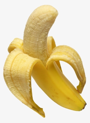 Banana Transparent Background Png - Peeled Banana #4363303