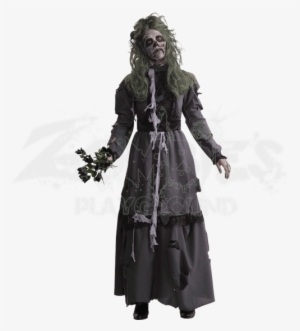 Zombie Lady Costume - Zombie Lady Adult Costume #4363809