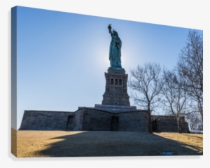 Sun Setting Behind The Statue Of Liberty, Liberty Island #4363853