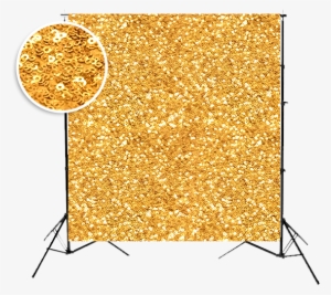 Sequin Gold - 10 Yards Glitz Sequins Fabric Bolt - Gold #4364421