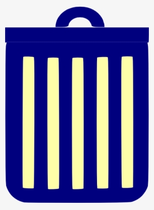 How To Set Use Blue Trash Can Svg Vector #4364873 How To Set Use Blue Trash Can Svg Vector #4364873