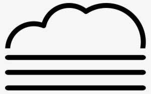 Mist And Cloud Comments - Fog And Cloud Icon #4364992