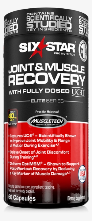 Joint & Muscle Recovery - Six Star Joint And Muscle Support #4365155
