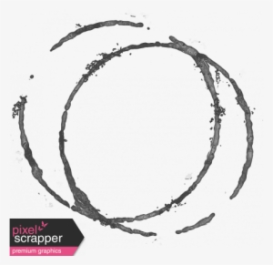 Coffee Stain Stamp - Digital Scrapbooking #4365784