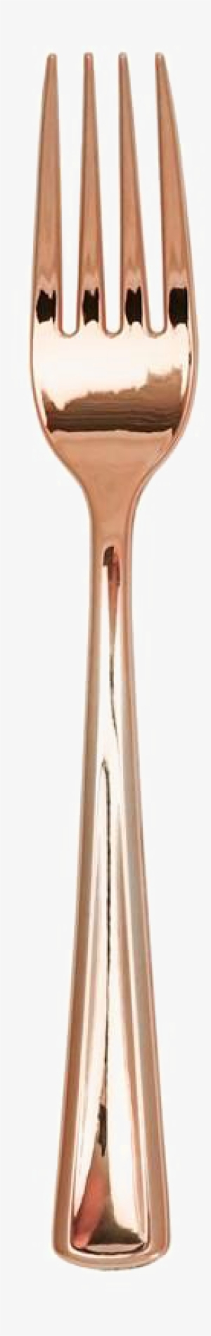 Rose Gold Fork Png High-quality Image - Gold Fork Png Transparent #4365817