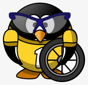 Cyclist Penguin - Cycling Penguin #4365822