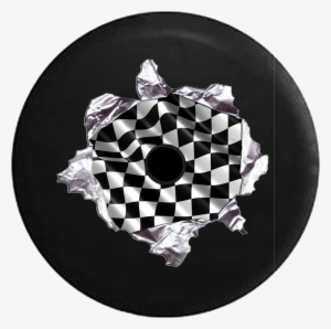 Jeep Wrangler Jl Backup Camera Racing Checkered Flag #4365894