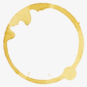 Coffee Stain Macbook Sticker - Tache De Café Png #4366004