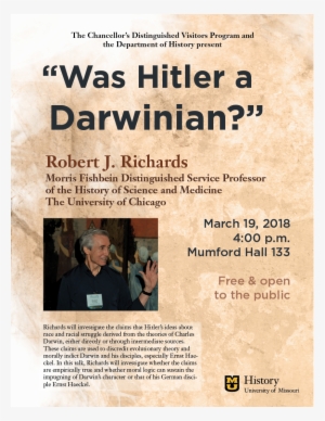 "was Hitler A Darwinian" - University Of Missouri #4366250