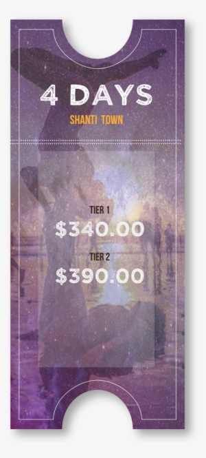 Shanti Town Ticket 1 - Book Cover #4366629