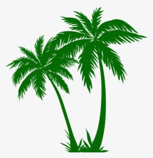 Palm Trees Silhouette Png Clip Art Imagee - Wind Has Weight: Neither Wind Nor Fate Bears Malice #4367165