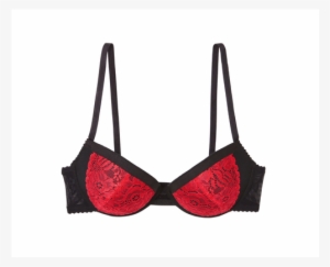 Ladies' Push-up Bra, Black/red - Bra #4367284 Ladies' Push-up Bra, Black/red - Bra #4367284
