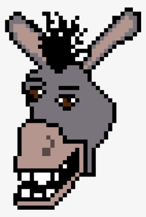 Donkey - Pixel Art Donkey #4368008