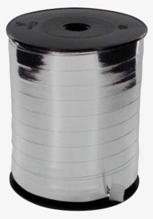 Ribbon, 10mm, 250m, Silver - Krullint 10mm-250mtr Metal Zilver Lint & Krullint #4369032