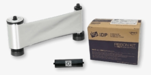 Idp Smart Resin Metallic Silver Ink Ribbon - Idp Smart #4369136