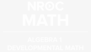 Nroc Math Logo With Tagline White Png - Keep Calm Math Posters #4369744