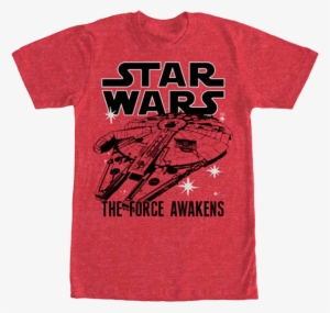 The Force Awakens Millennium Falcon T-shirt - Let's Get Crackin Nutcracker #4369992