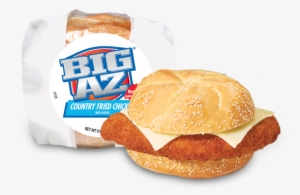 Big Az Country Fried Chicken Sandwich With Cheese - Pierre Big Az Cheeseburger #4371296