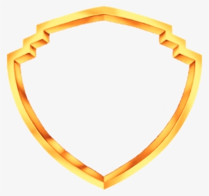Shield Outline Gold - Warner Bros. Interactive Entertainment #4371635