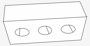 How To Set Use Brick Svg Vector - Worksheet To Colour The Picture Of Single Brick #4371641