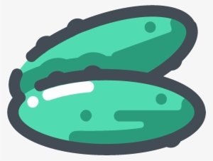 Green Cucumber Icon - Cucumber #4372038