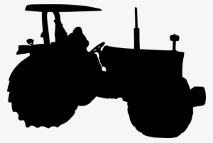 Free Png Tractor Silhouette Png Images Transparent - Tractor Silhouette #4372233