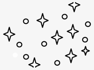 Star Outline - Black And White Stars Png #4372532
