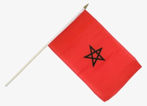 Hand Waving Flag 12x18" - Albanian Flag Waving Png #4372580