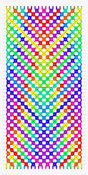 Pattern - Fishbone Friendship Bracelet Pattern #4372609