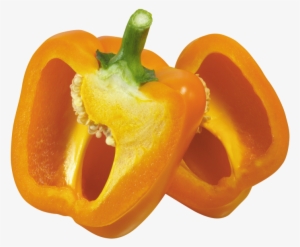 Pepper - Transparent Yellow Bell Pepper #4373340
