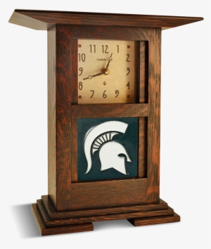 Tile In Prairie Clock #4374503