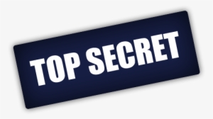 Top Secret Png Download - Top Secret Black Background #4374680