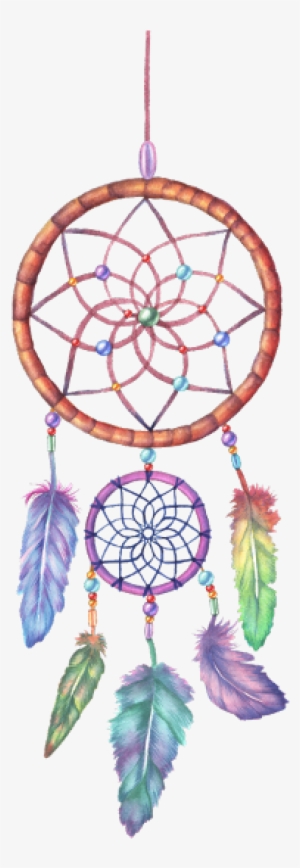 Boho Dreamcatcher Dreamcatchers Freetoedit - Dream Catcher Colored Drawing #4374873